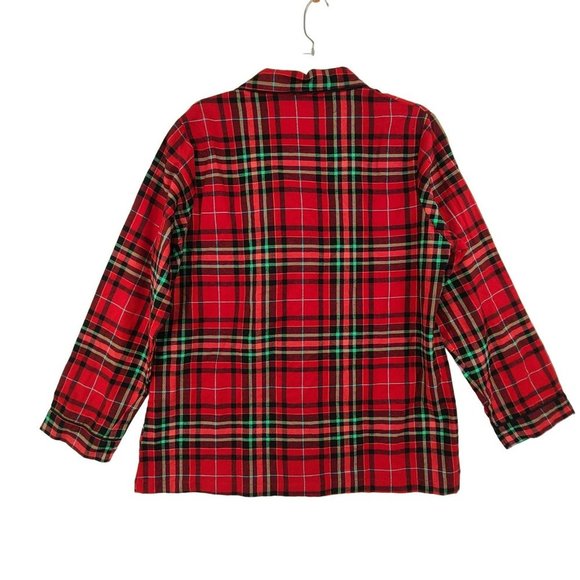Wondershop NWT Women's Pajama Set Red Plaid Size  M - Picture 6 of 16